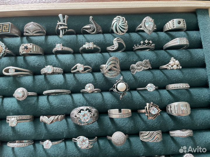 Серебряные кольца