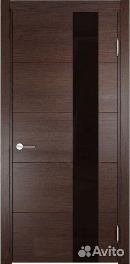 Межкомнатная дверь CPL Турин 13 AL, остеклённая, д