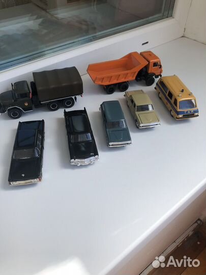 Модели автомобилей 1:43 Агат+деагостини (18 мод.)