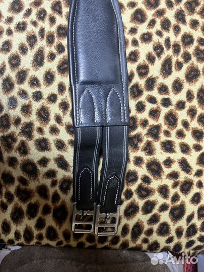 Подпруга кожаная 115 см Fouganza