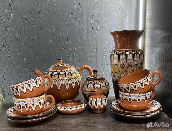 Чайный сервиз керамика