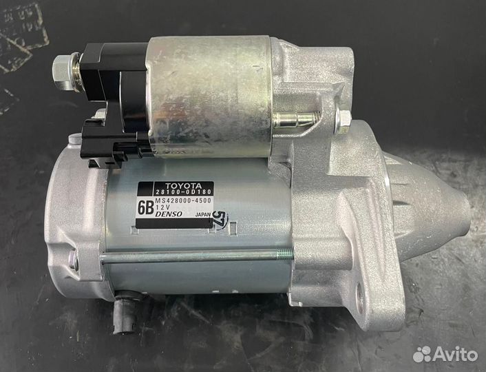 Стартер toyota avensis 1.6 / 1.8