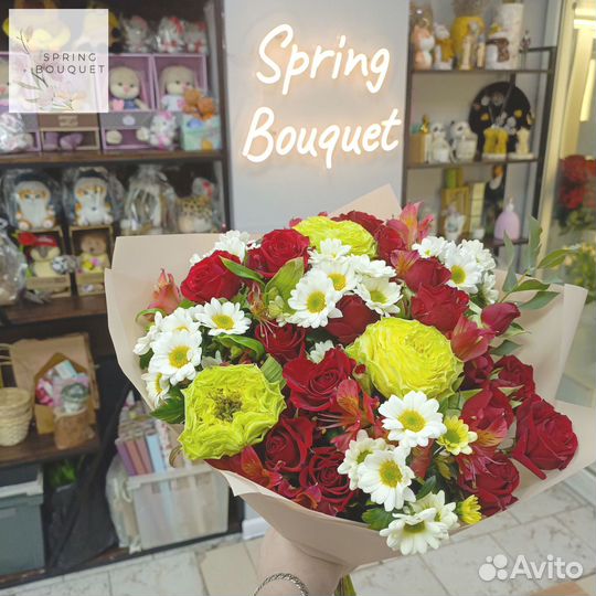 Букет эквадор розы гортензия