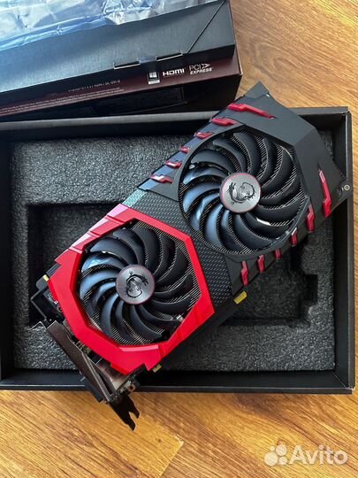 Видеокарта MSI gtx 1070ti