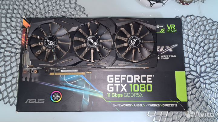 Asus Strix GeForce GTX1080 8192Mb