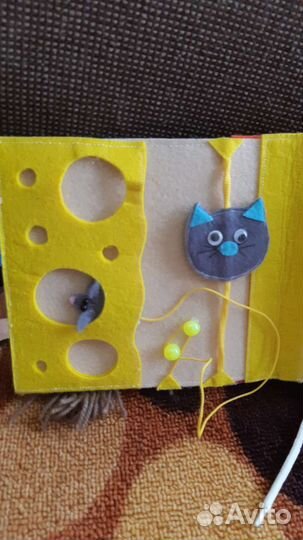 Книга из фетра для малышей