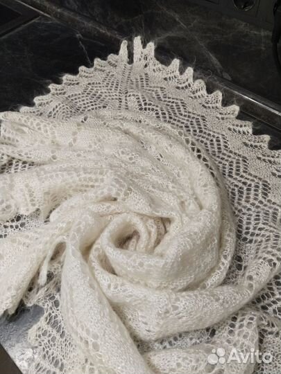 Пуховая шаль