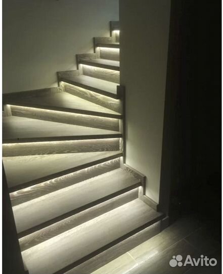 Подсветка лестницы с датчиком движения