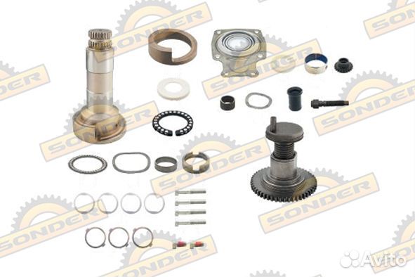 Ремкомплект суппорта meritor D3 Полный зад лев 26з