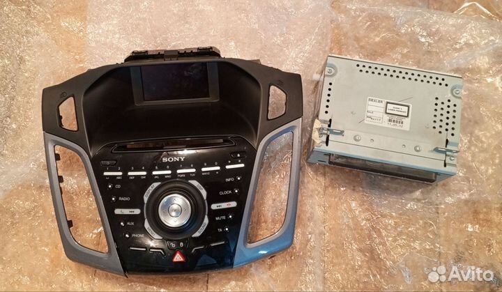 Головное устройство Sony рп-7 ford focus 3