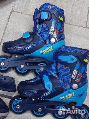 Ролики+коньки 2в1
