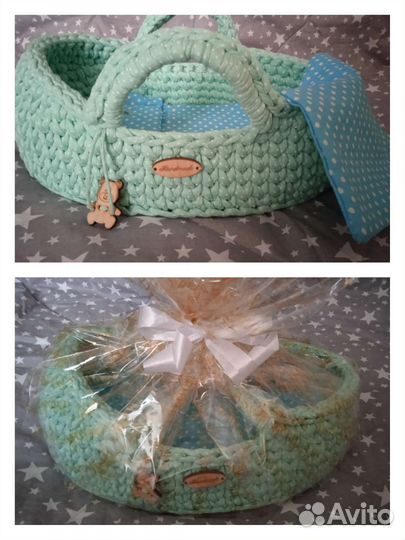 Люлька переноска кроватка для игрушек в подарок