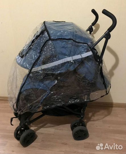 Прогулочная коляска + дождевик