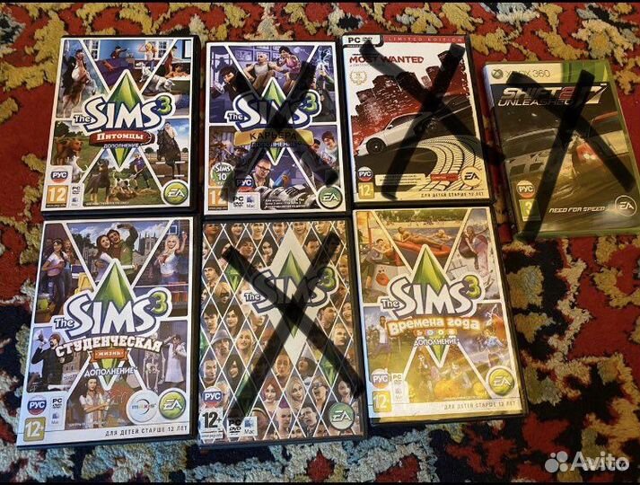 Компьютерные игры диски