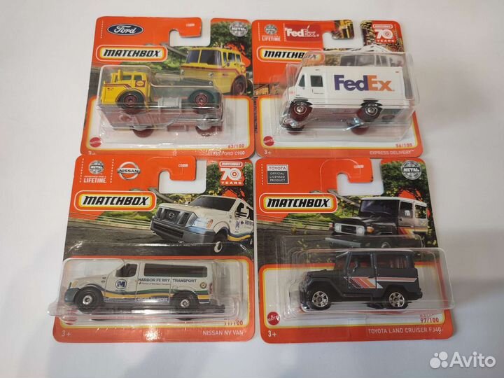 Машинки Матчбокс Matchbox