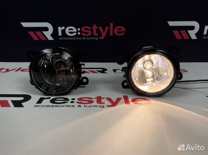 Туманки Honda Fit с18г Уст комп