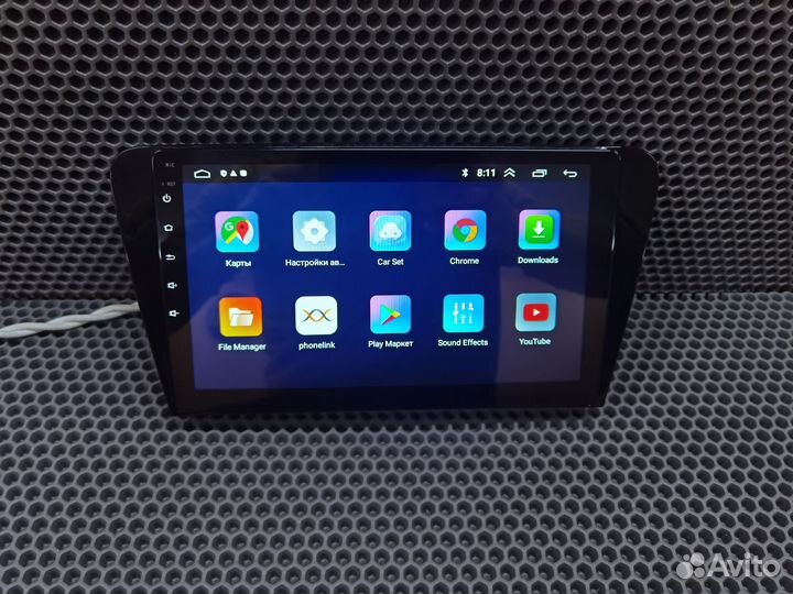 Магнитола Skoda Octavia A7 Android IPS экран Новая