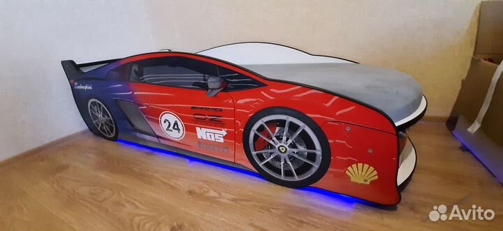 Детская кровать машина бу