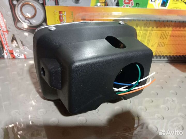 Квадратная фара на мопед