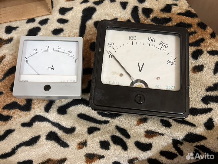 Вольтметры и амперметры СССР