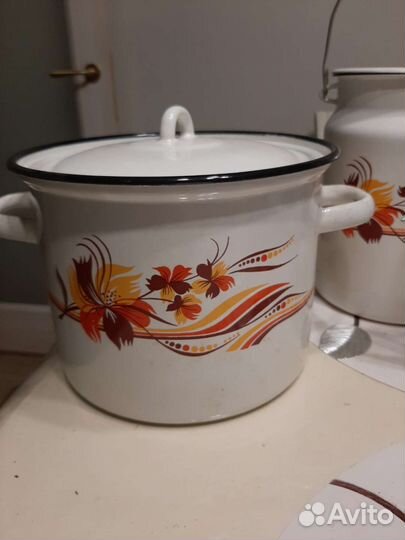 Эмалированная посуда СССР