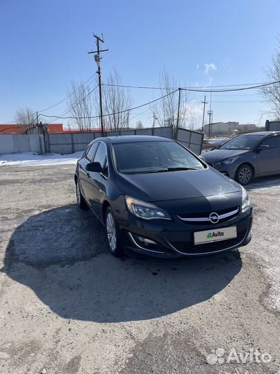 Opel Astra 1.6 AT, 2013, 106 000 км