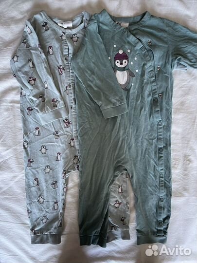 Комбинезоны нательные h&m 80