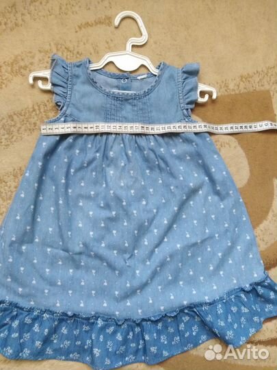 Джинсовое платье для девочки