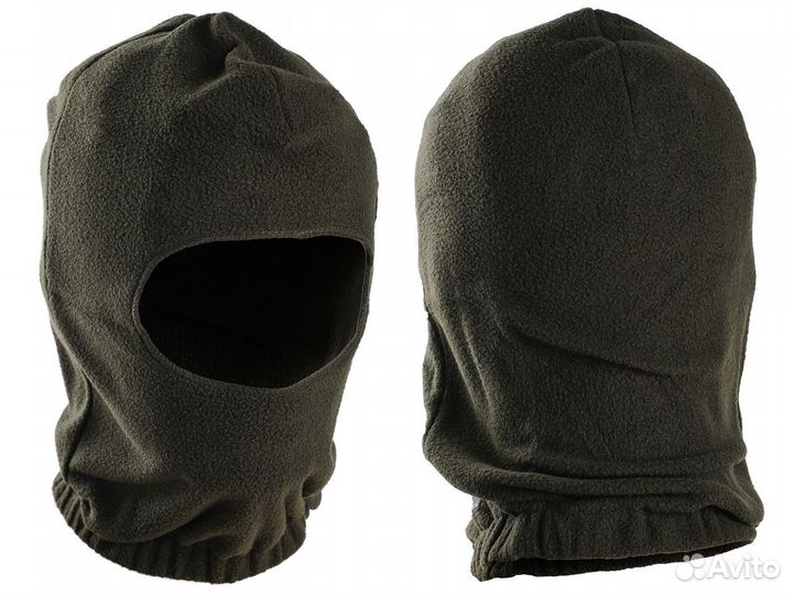 Подшлемник флисовый тёплый (чёрный)