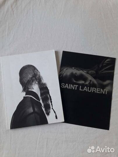 Журнал Dust + постер Yves Saint Laurent