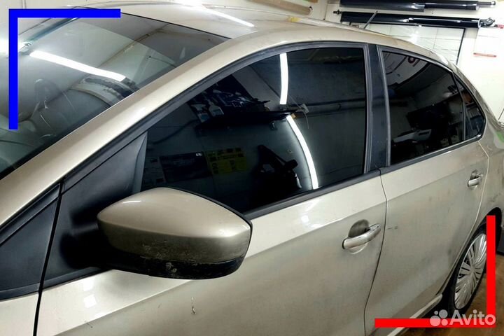 Съемная жесткая тонировка Audi A3 3 дв. 8P 2003-13