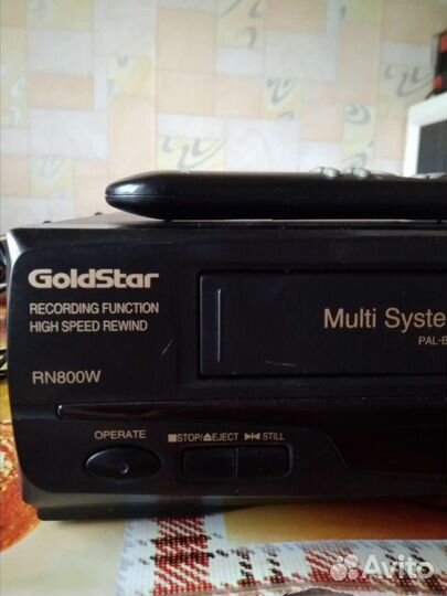 Видеомагнитофон голд стар