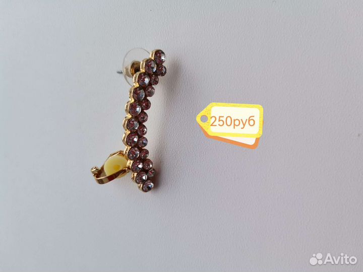 Серьги из медицинской стали