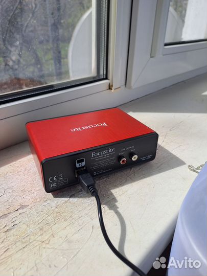 Focusrite scarlett solo 2nd gen звуковая карта