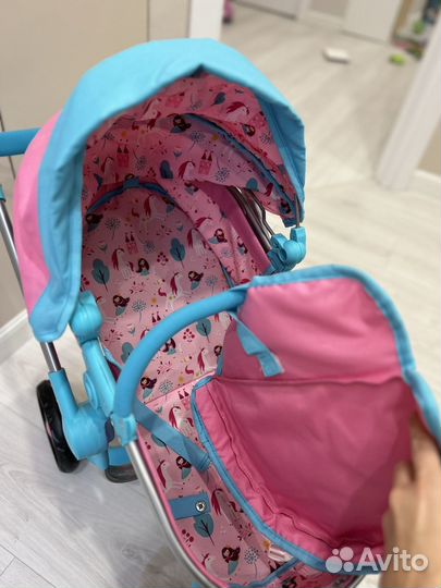 Коляска для кукол большая