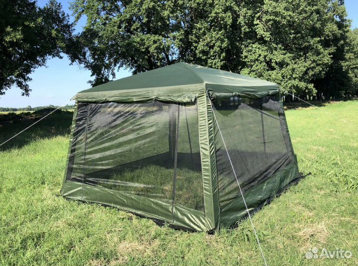 Шатер с москитной сеткой