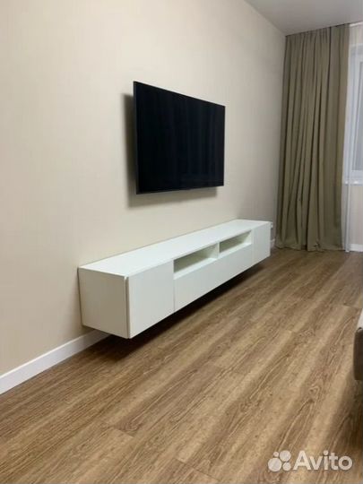 Подвесная тумба под тв / Навесная тумба