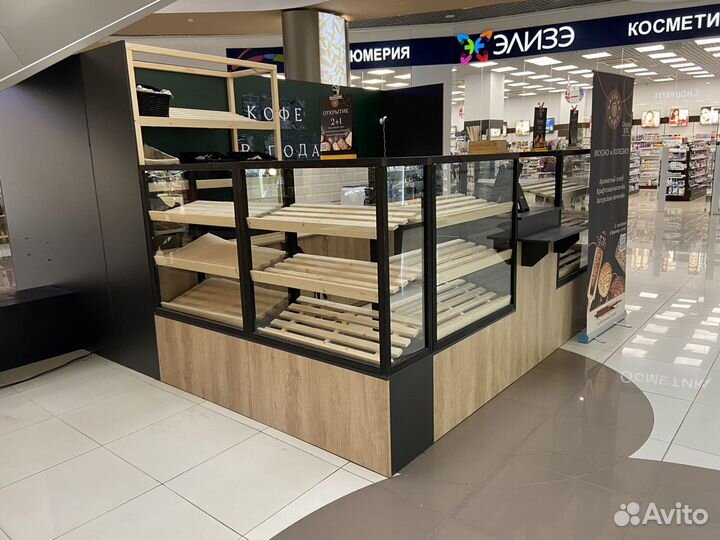 Островки в ТЦ, Стойка для пекарни, Витрины хлебные