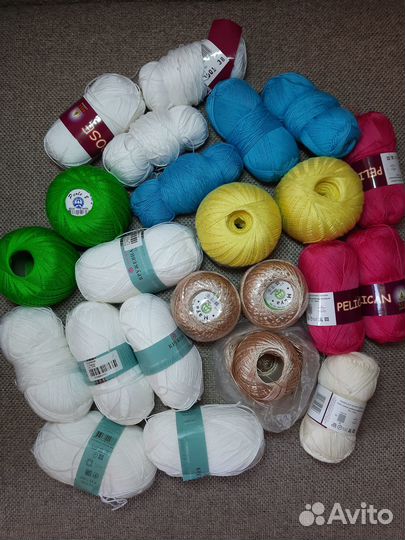 Пряжа для вязания пакетом