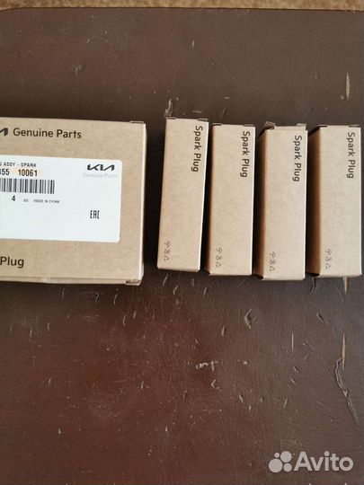 Свеча зажигания Hyundai-KIA 1885510060 комплект