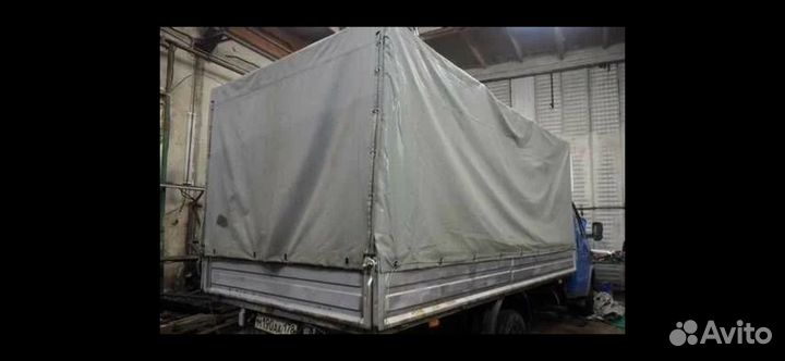 Тент на газель 4.20 высота 1.80 с каркасом