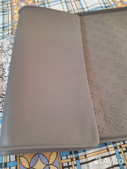 Коврик для кошачьих мисок 30*48 силикон