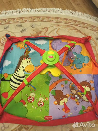 Развивающий коврик Tiny Love Разноцветное Сафари
