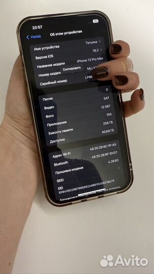 iPhone 13 Pro Max, 256 ГБ