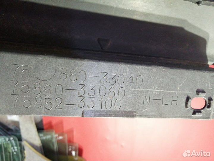 Накладка на порог правая Toyota Camry XV50