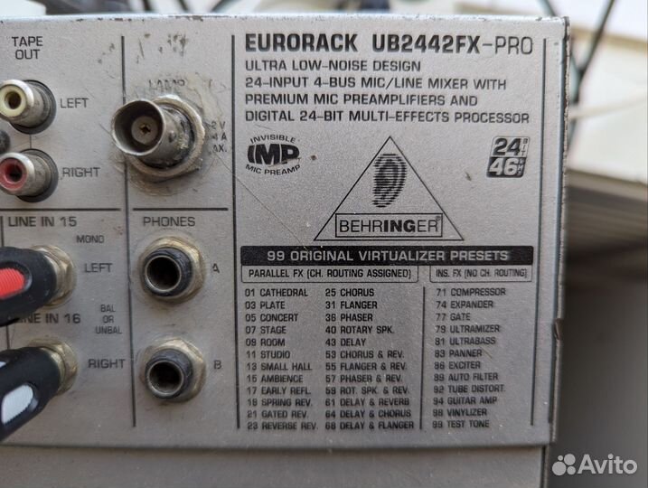 Микшер Behringer EuroRack,усилительsoundking 1000