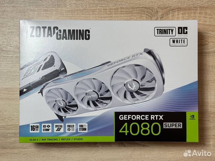 Nvidia RTX 4080 super white zotac