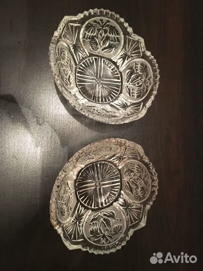 Хрустальные конфетницы