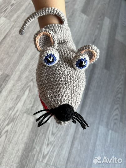 Логопедическая игрушка-говорушка «Крыска»