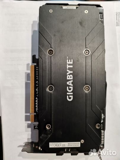 Видеокарта Gigabyte rx 480 4gb
